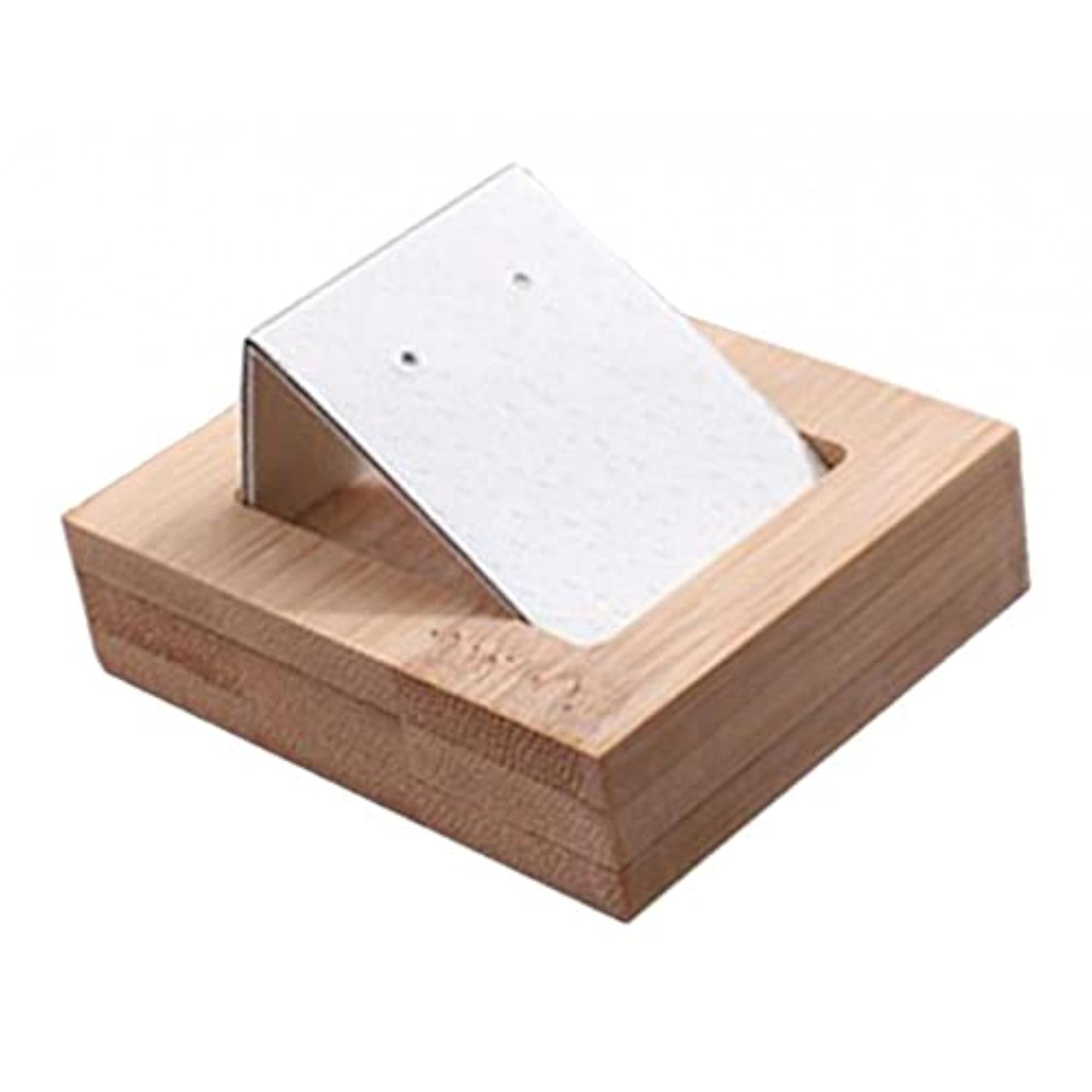 4 Pairs Earring Card Holder with Tray for Display